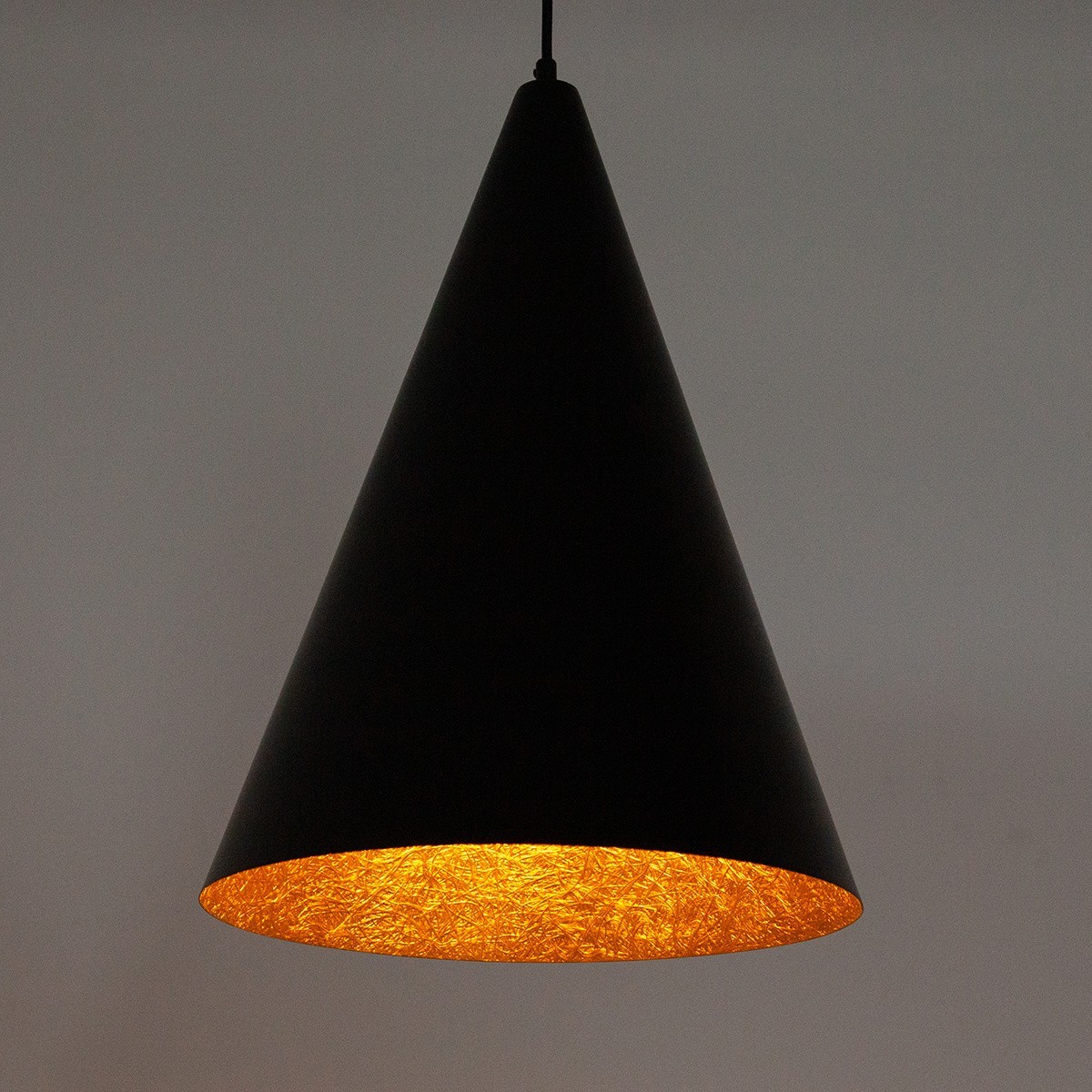 imponująca oprawa Sigma VESUVIO lampa wisząca 41041 kolor czarny-miedziany 1 x E27 15W Led