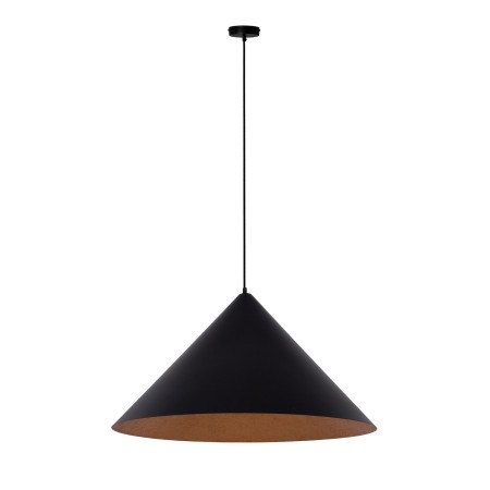 niepowtarzalna oprawa Sigma VESUVIO lampa wisząca 41043 kolor czarny-miedziany 3 x E27 15W Led