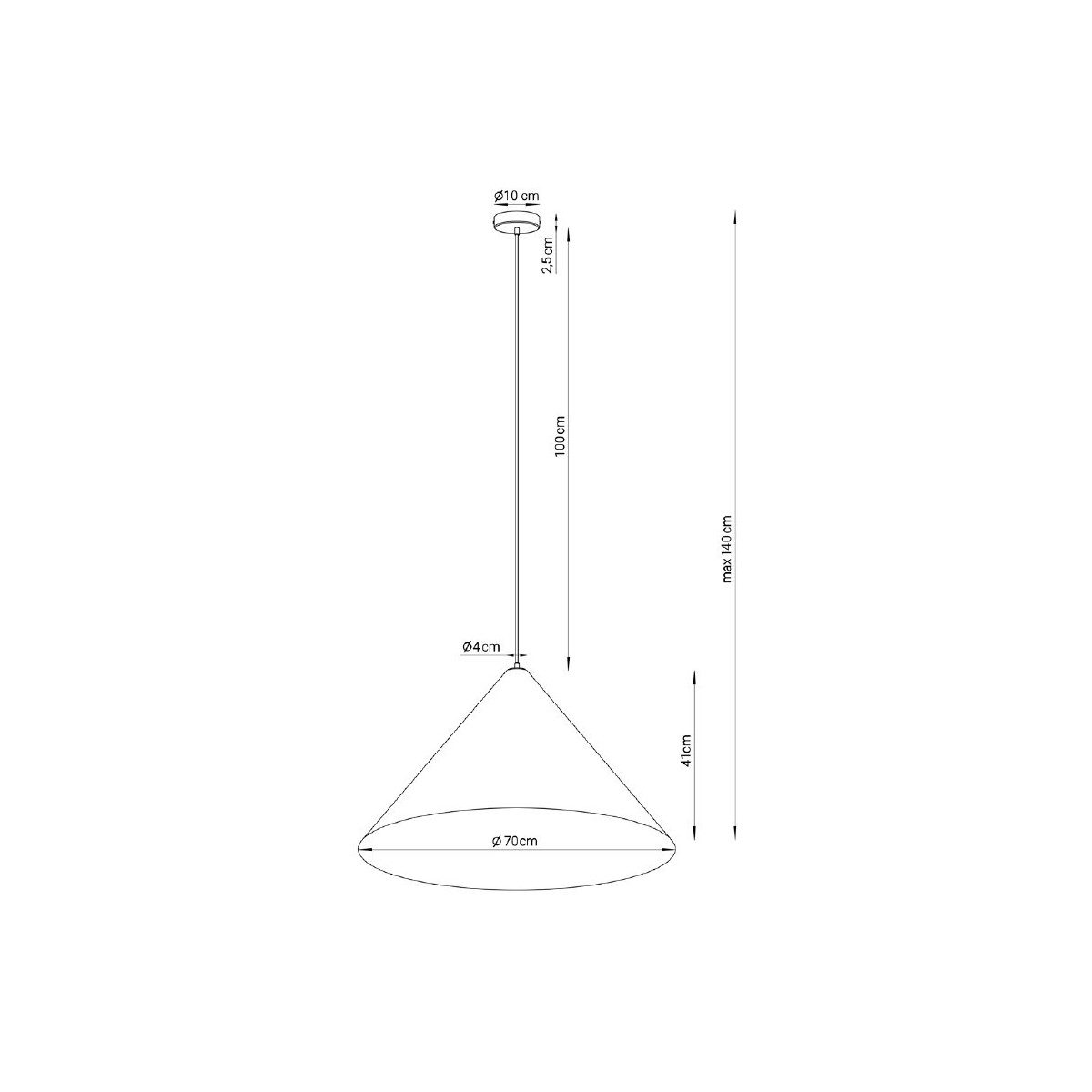 niepowtarzalna oprawa Sigma VESUVIO lampa wisząca 41043 kolor czarny-miedziany 3 x E27 15W Led