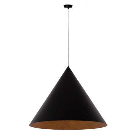 olśniewająca oprawa Sigma VESUVIO lampa wisząca 41045 kolor czarny-miedziany 3x E27 15W Led