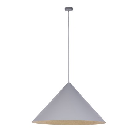 przyjemna dla oka oprawa Sigma VESUVIO lampa wisząca 41048 kolor szary-złoty 3 x E27 15W Led