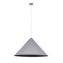 unikalna oprawa Sigma VESUVIO lampa wisząca 41053 kolor szary-czarny 3 x E27 15W Led