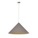 wytworna oprawa Sigma VESUVIO lampa wisząca 41057 kolor taupe-złoty 1 x E27 15W Led