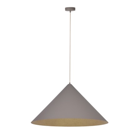 zachwycająca oprawa Sigma VESUVIO lampa wisząca 41058 kolor taupe-złoty 3 x E27 15W Led