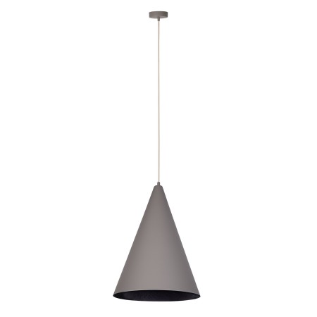 charakterystyczna oprawa Sigma VESUVIO lampa wisząca 41061 kolor taupe-czarny 1 x E27 15W Led