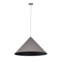 delikatna oprawa Sigma VESUVIO lampa wisząca 41062 kolor taupe-czarny 1 x E27 15W Led