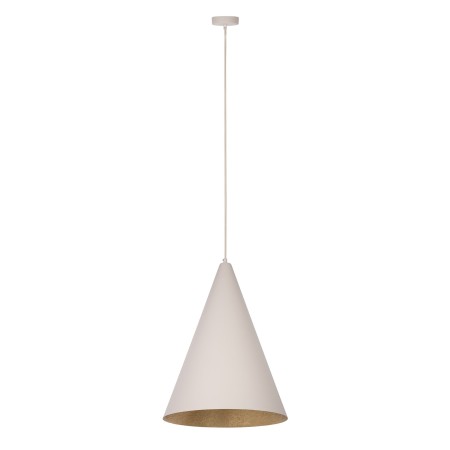 elegancka oprawa Sigma VESUVIO lampa wisząca 41066 kolor beżowy-złoty 1 x E27 15W Led