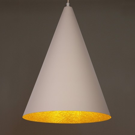 elegancka oprawa Sigma VESUVIO lampa wisząca 41066 kolor beżowy-złoty 1 x E27 15W Led