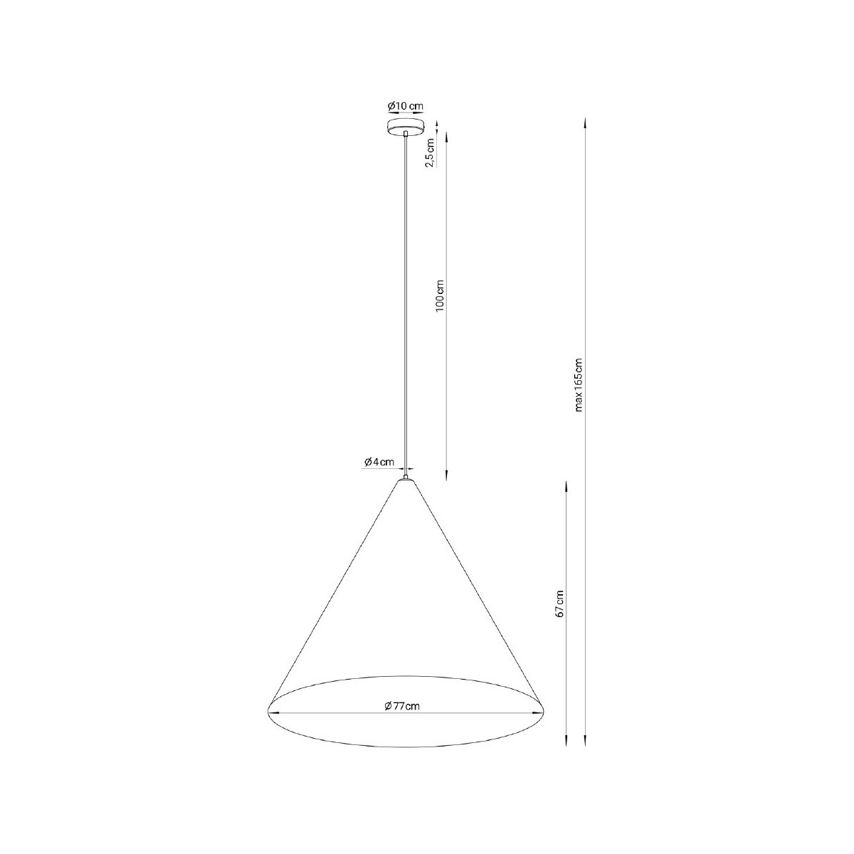 harmonijna oprawa Sigma VESUVIO lampa wisząca 41070 kolor beżowy-złoty 3x E27 15W Led