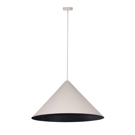 niebanalna oprawa Sigma VESUVIO lampa wisząca 41072 kolor beżowy-czarny 1 x E27 15W Led