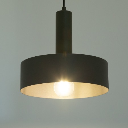 urzekająca oprawa Sigma VITRUM lampa wisząca 40970 kolor ciemna oliwka 1 x E27 15W Led