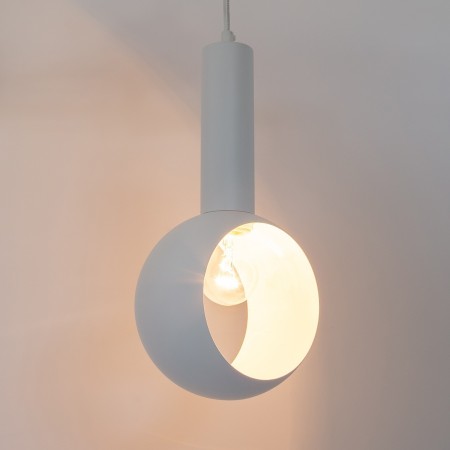elegancka oprawa Sigma VITRUM lampa wisząca 41111 kolor biały 1 x E27 15W Led