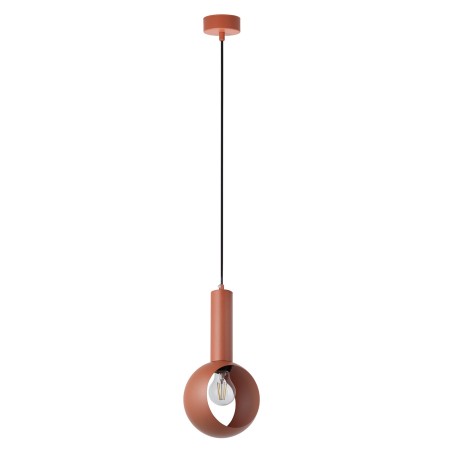 elegancka oprawa Sigma VITRUM lampa wisząca 41117 kolor caglany 1 x E27 15W Led