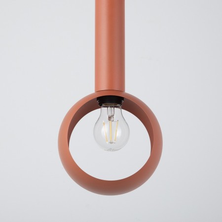 elegancka oprawa Sigma VITRUM lampa wisząca 41117 kolor caglany 1 x E27 15W Led