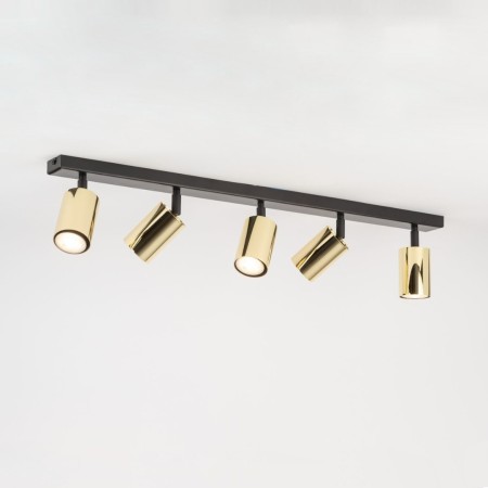 efektowna oprawa Sigma Zoom plafon 33600 kolor czarny 5 x GU10 10W Led