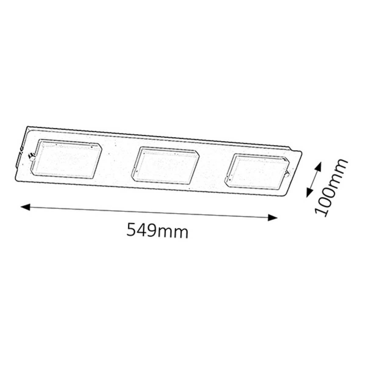 Rabalux Ruben 5724 - typ - Oświetlenie łazienkowe