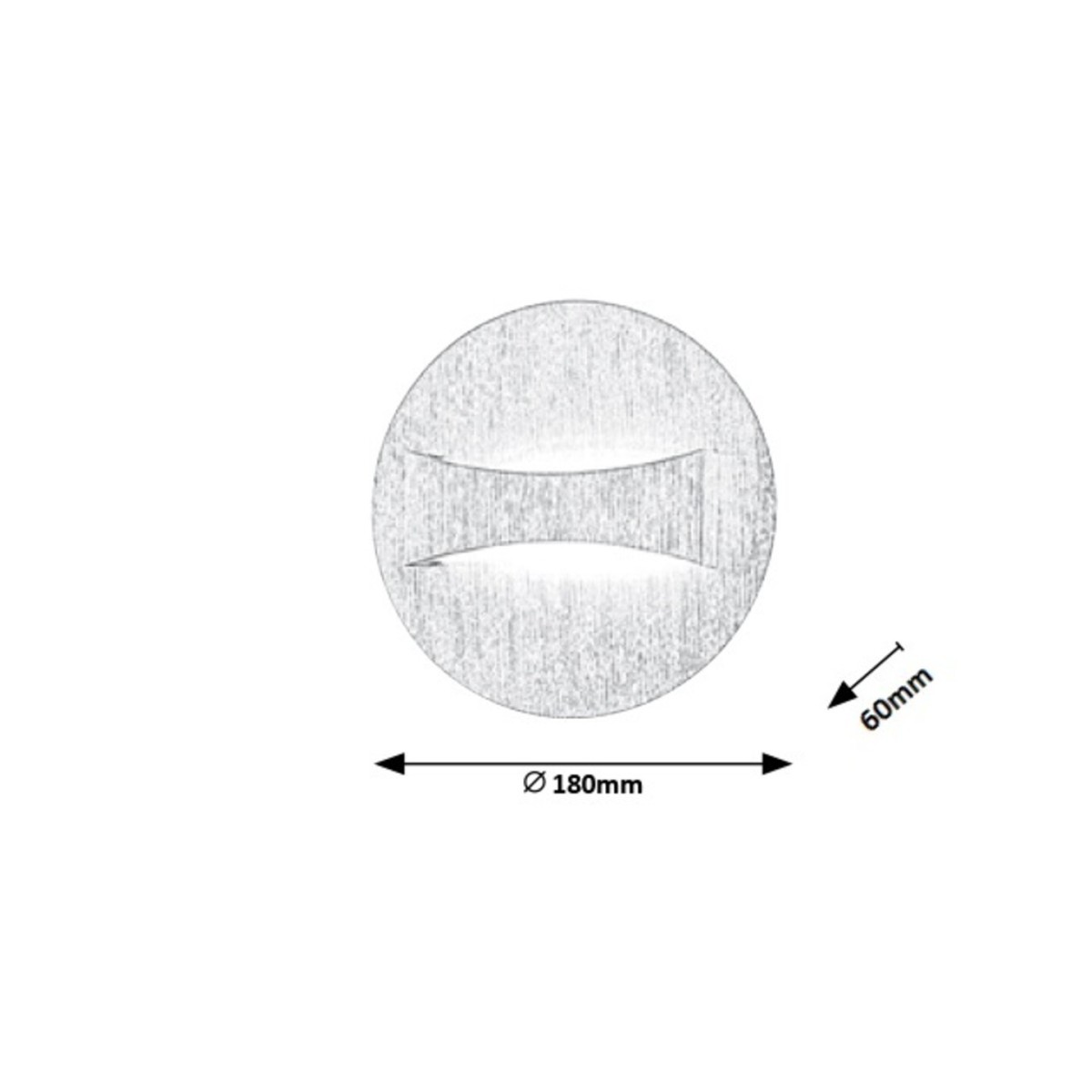 Rabalux Neville 1438 - typ - Lampa ścienna