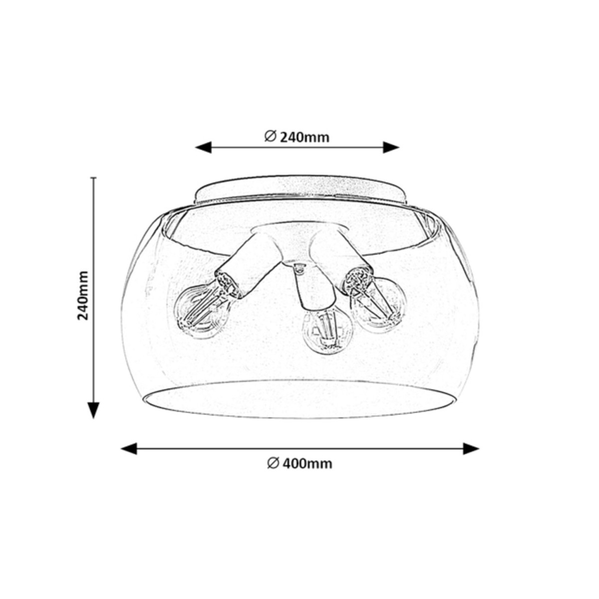 Rabalux Ursula 3189 - typ - Lampy sufitowe