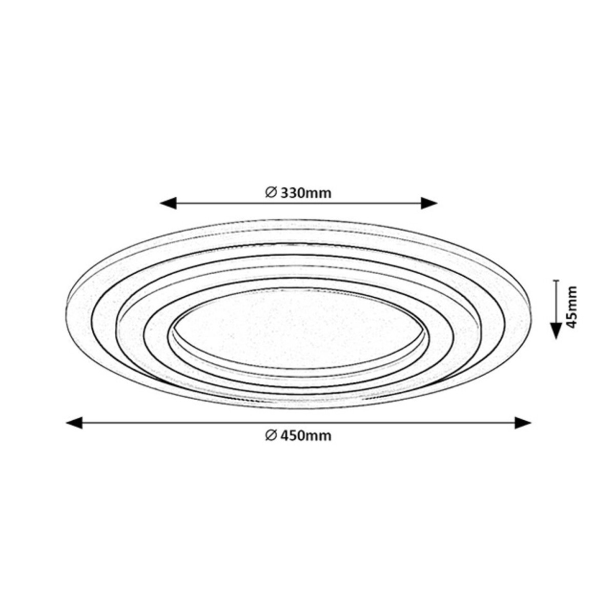 Rabalux Taneli2 71314 - typ - Lampy sufitowe