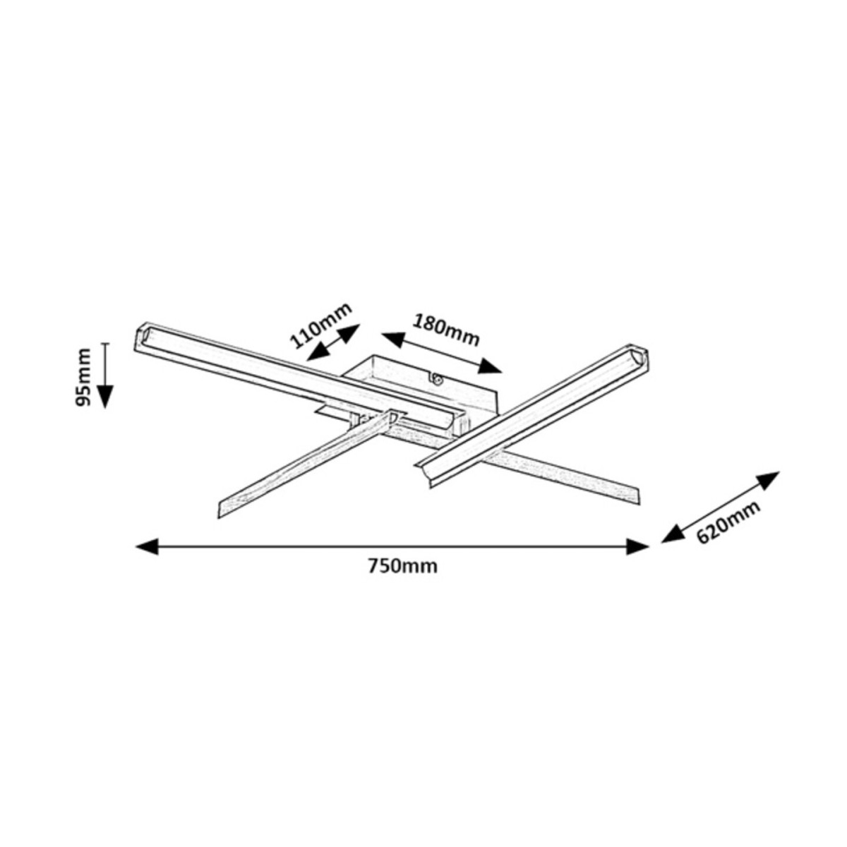 Rabalux Remiel 71145 - typ - Lampy sufitowe