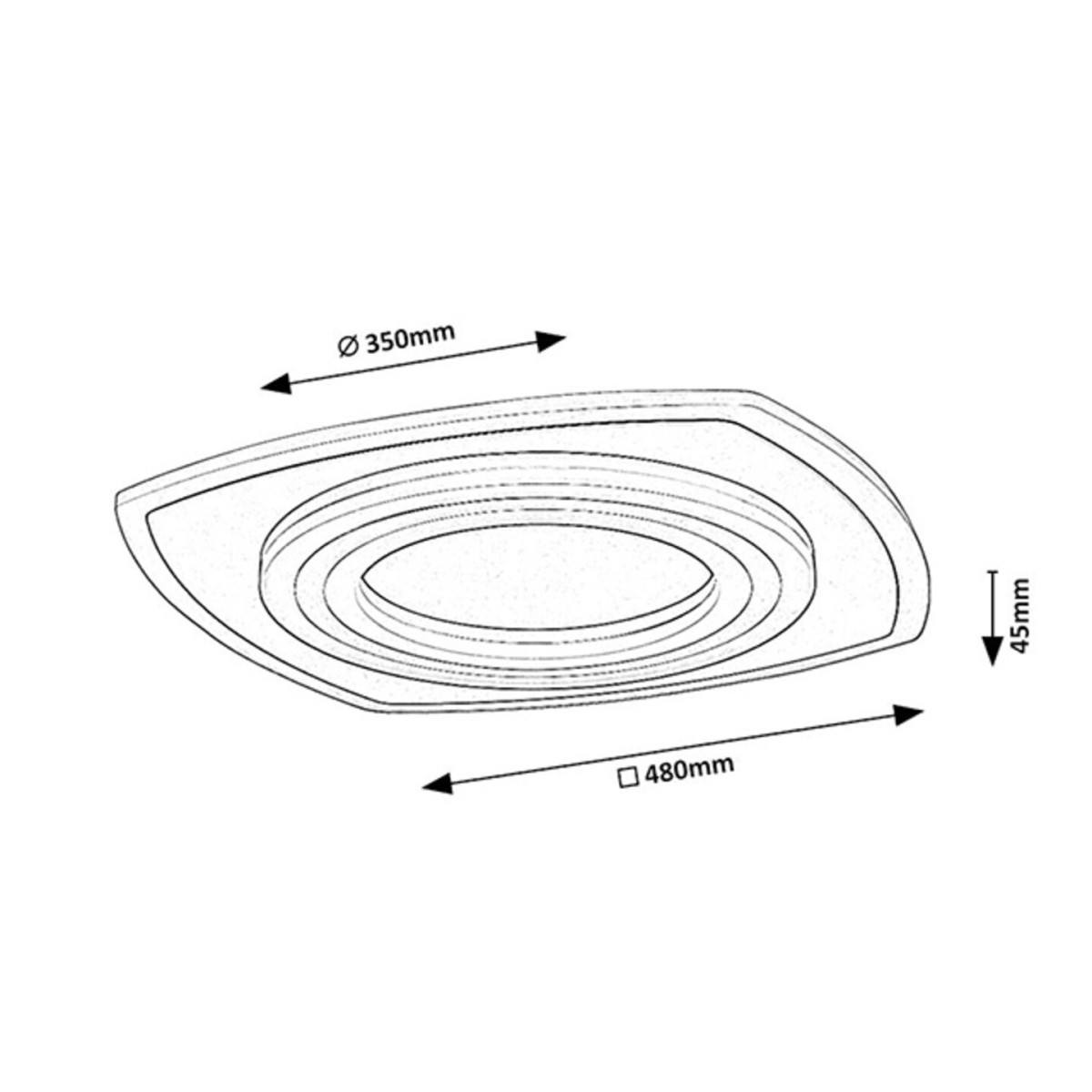 Rabalux Taneli2 71318 - typ - Lampy sufitowe