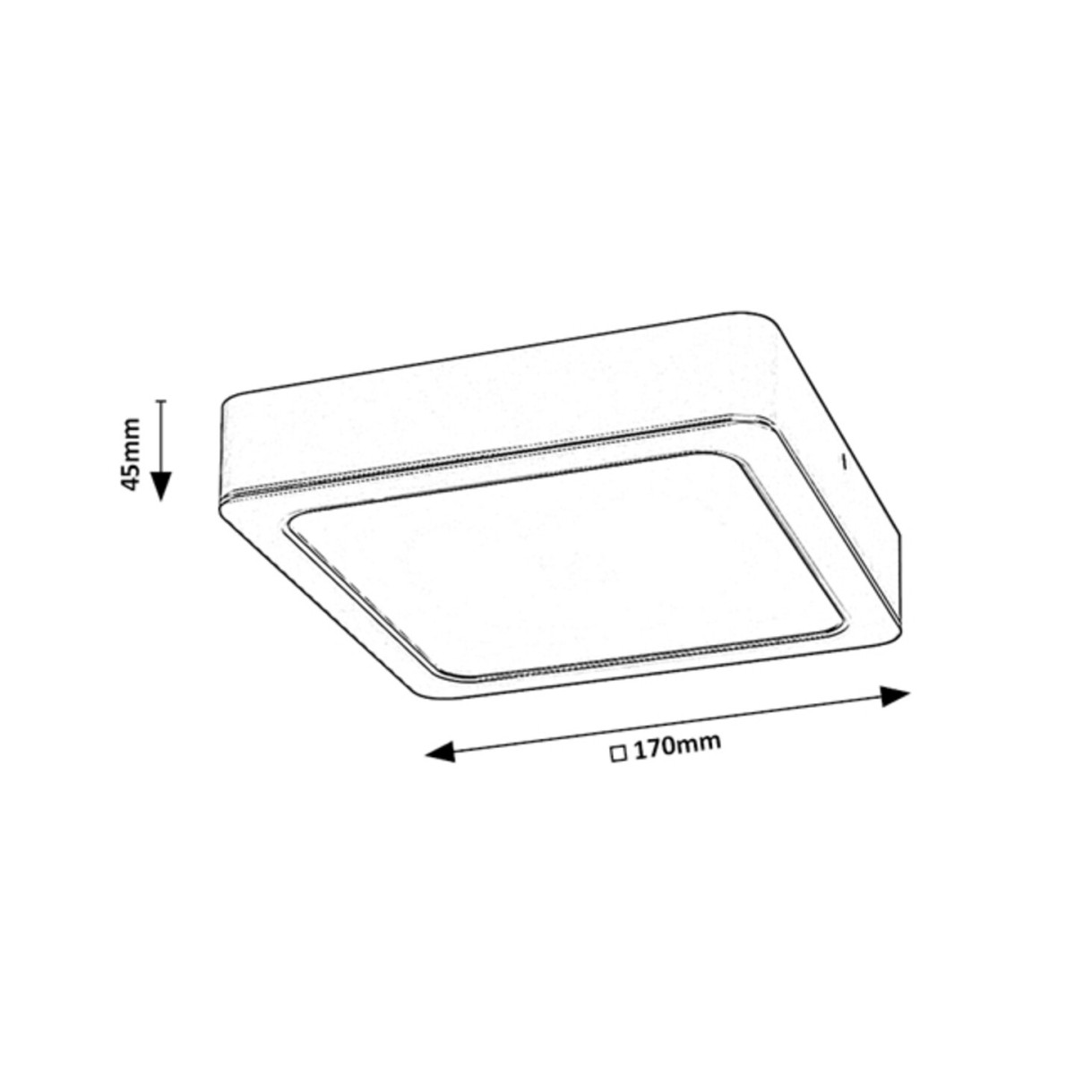 Rabalux Shaun 2690 - typ - Natynkowe i podtynkowe oświetlenie