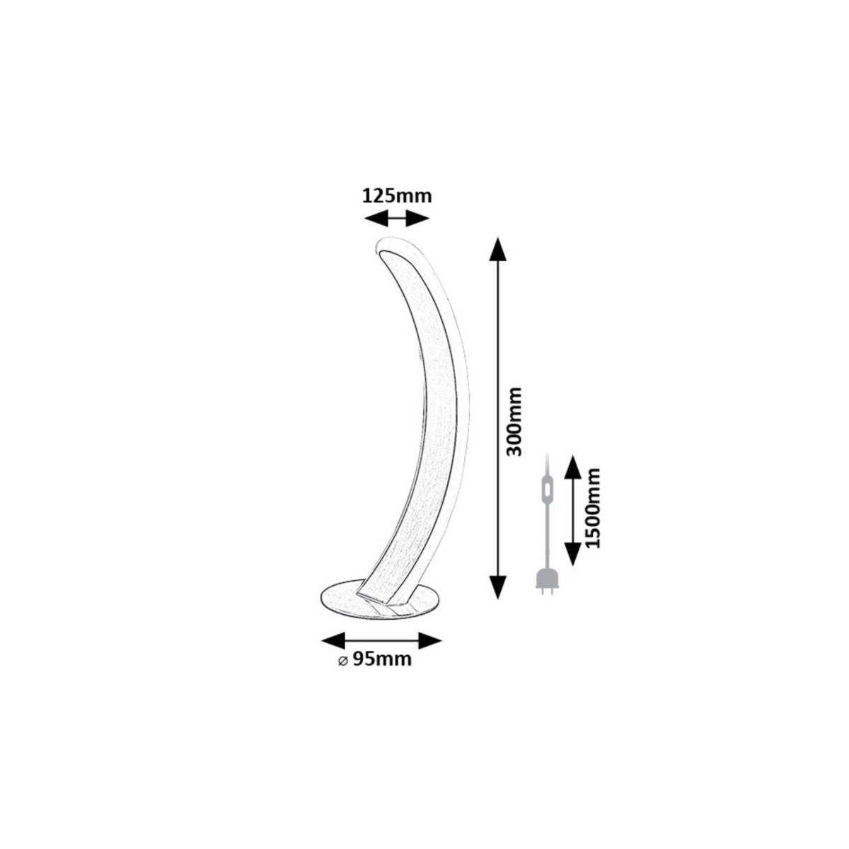 Rabalux Jarnelle 74196 - typ - Lampy stołowe