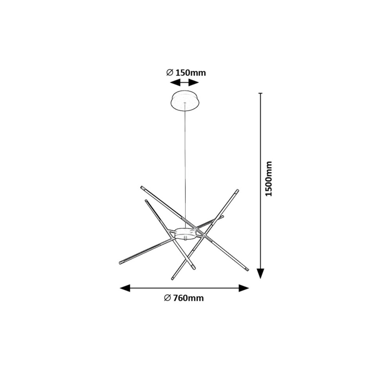 Rabalux Henli 72237 - typ - Lampy wiszące