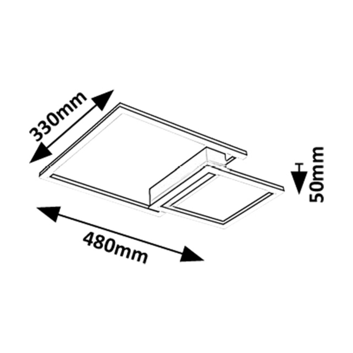 Rabalux Heleth 71376 - typ - Lampy sufitowe