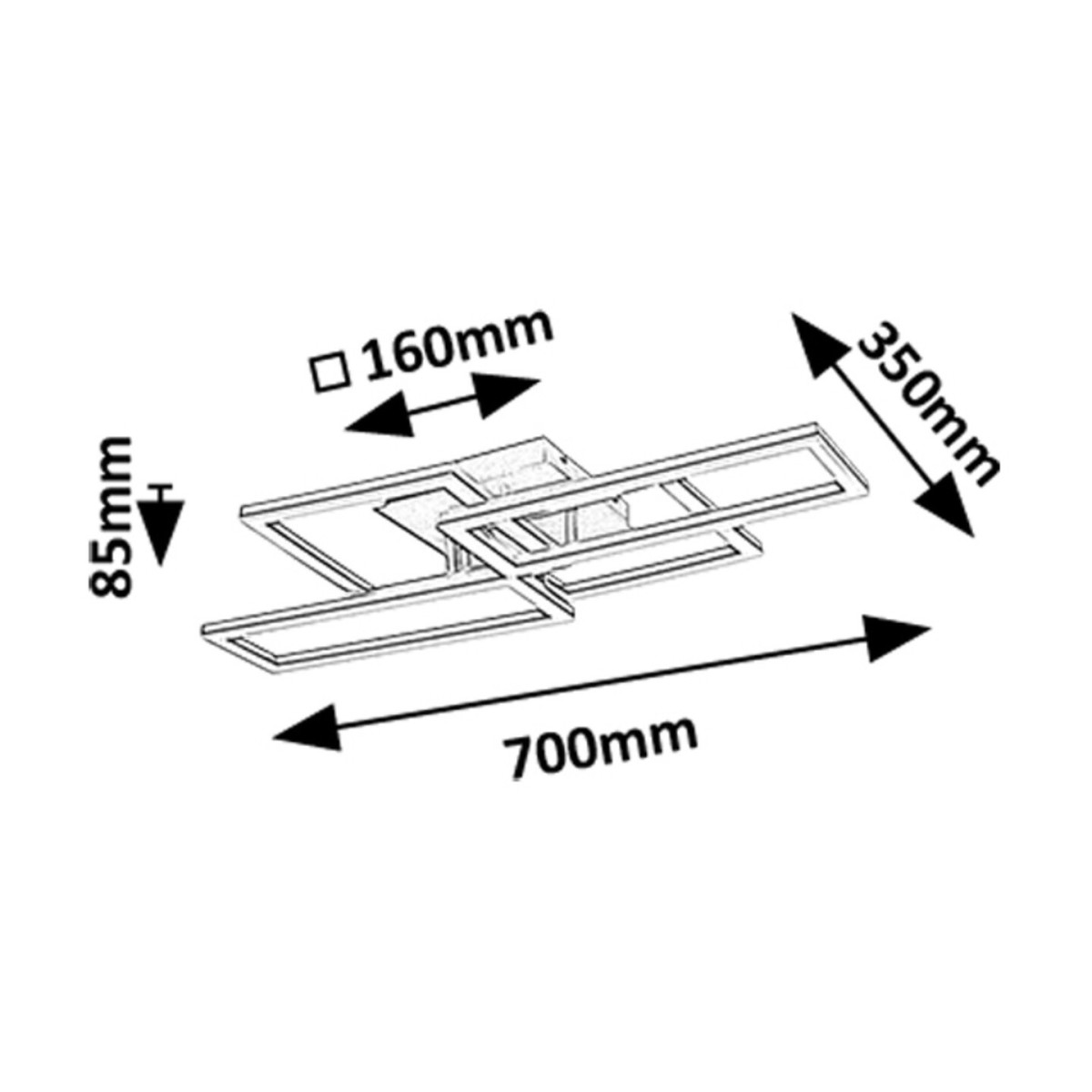 Rabalux Drusus 71389 - typ - Lampy sufitowe
