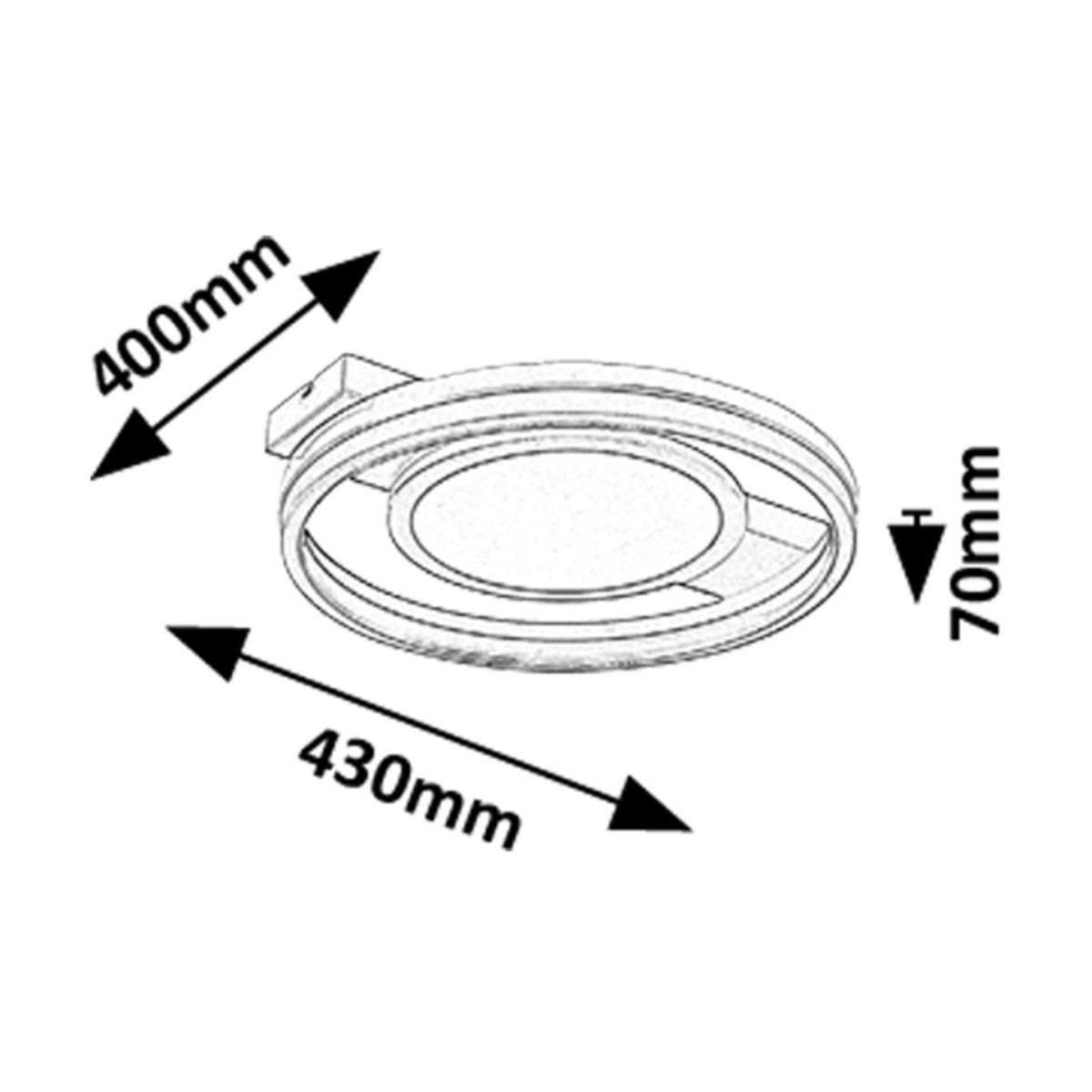 Rabalux Shirin 71401 - typ - Lampy sufitowe