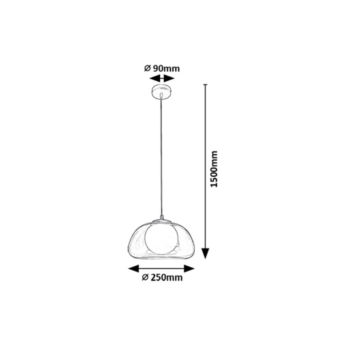 Rabalux Elowen 72273 - typ - Lampy wiszące