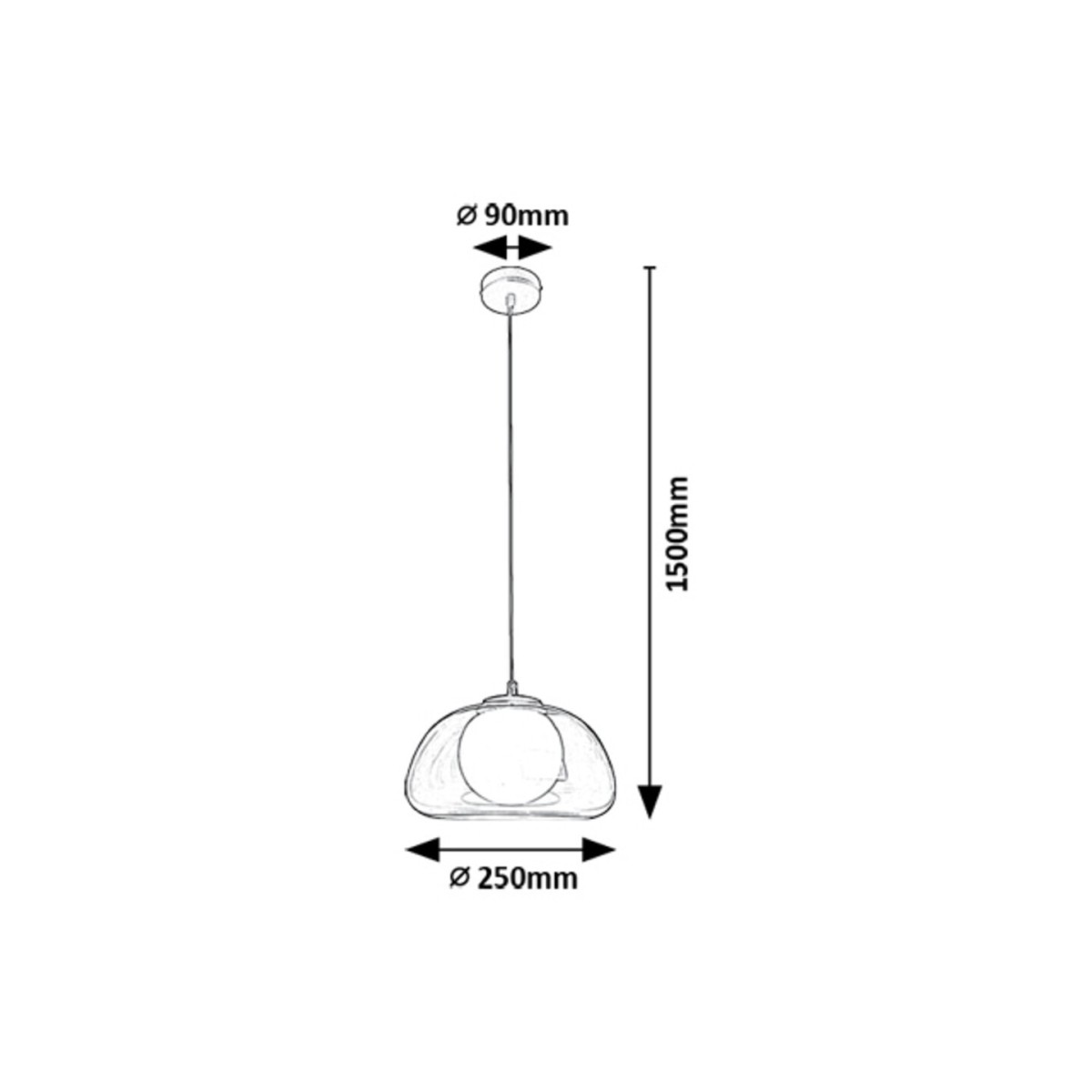 Rabalux Elowen 72274 - typ - Lampy wiszące