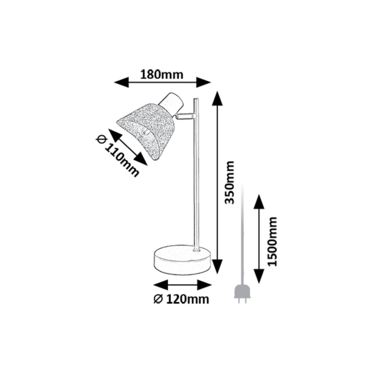 Rabalux Farelia 74018 - typ - Lampy stołowe