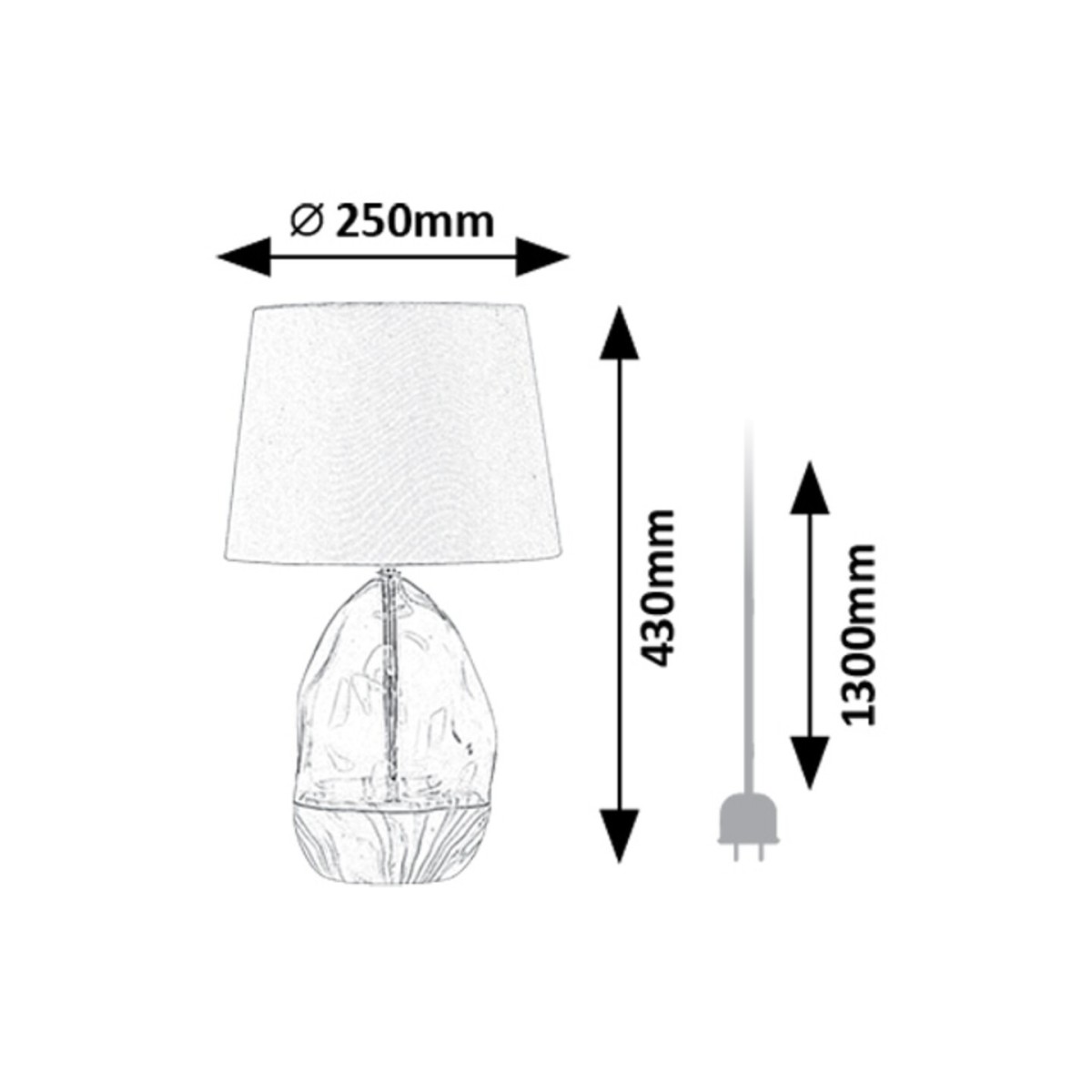 Rabalux Apolonia 74227 - typ - Lampy stołowe