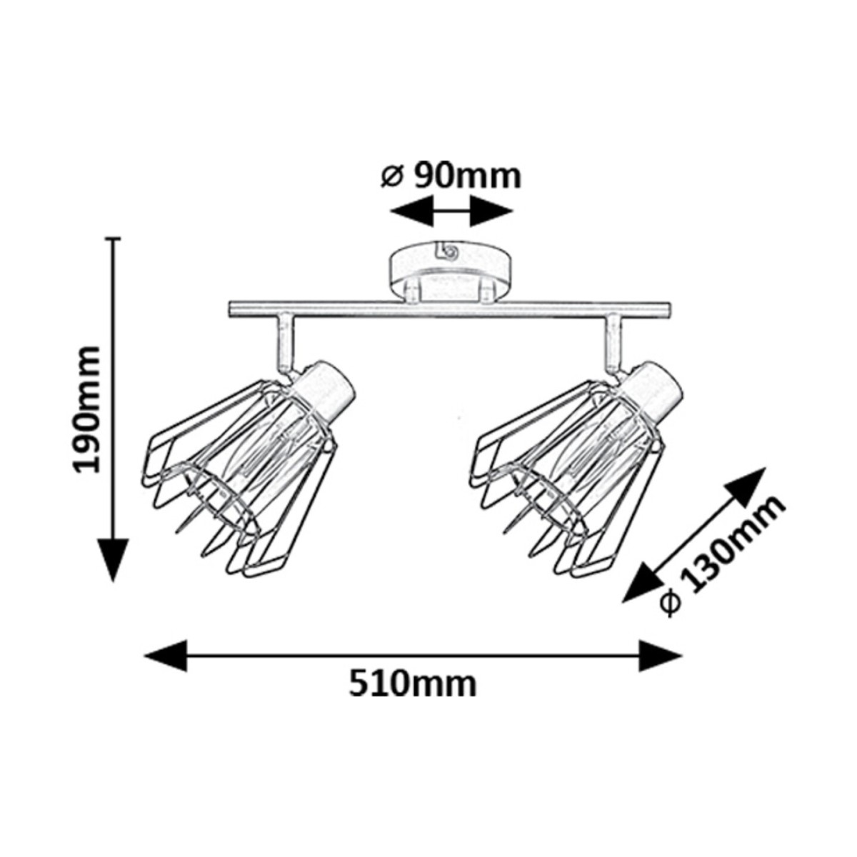 Rabalux Emerencia 73068 - typ - Oświetlenie punktowe