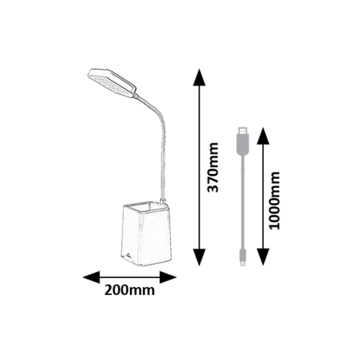 Rabalux Arvid 74244 - typ - Lampy stołowe