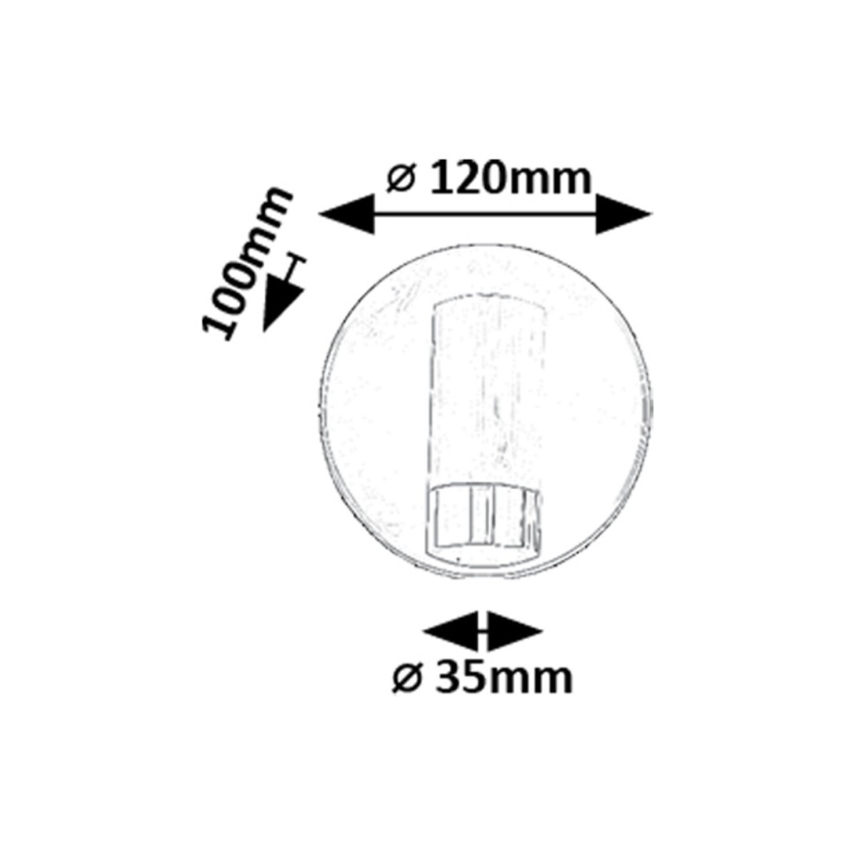 Rabalux Kadir 75040 - typ - Oświetlenie łazienkowe