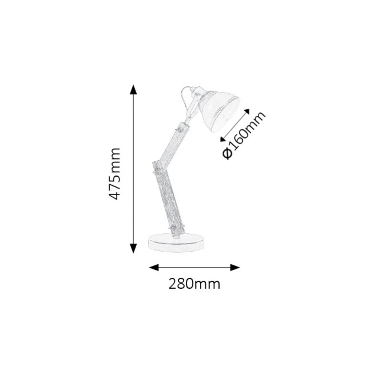 Rabalux Aksel 4199 - typ - Lampka nocna
