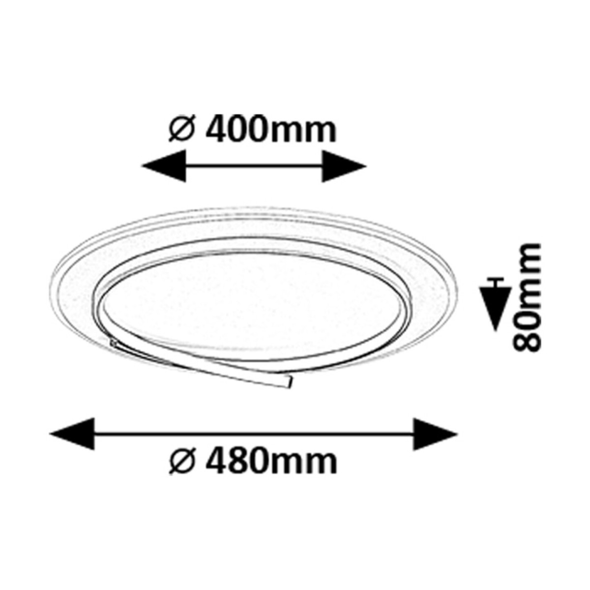 Rabalux Niloo 71366 - typ - Lampy sufitowe