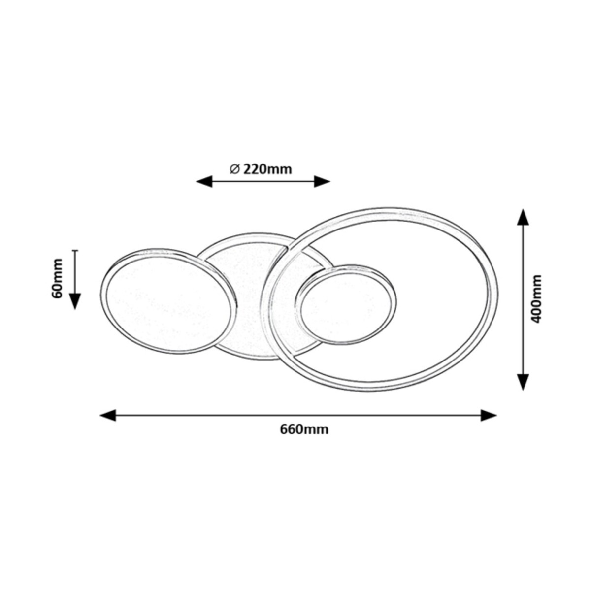 Rabalux Fulvia 6890 - typ - Lampy sufitowe