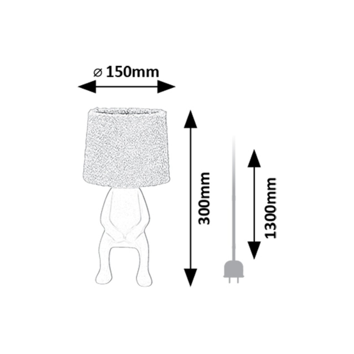Rabalux Smurfy 74218 - typ - Lampy stołowe