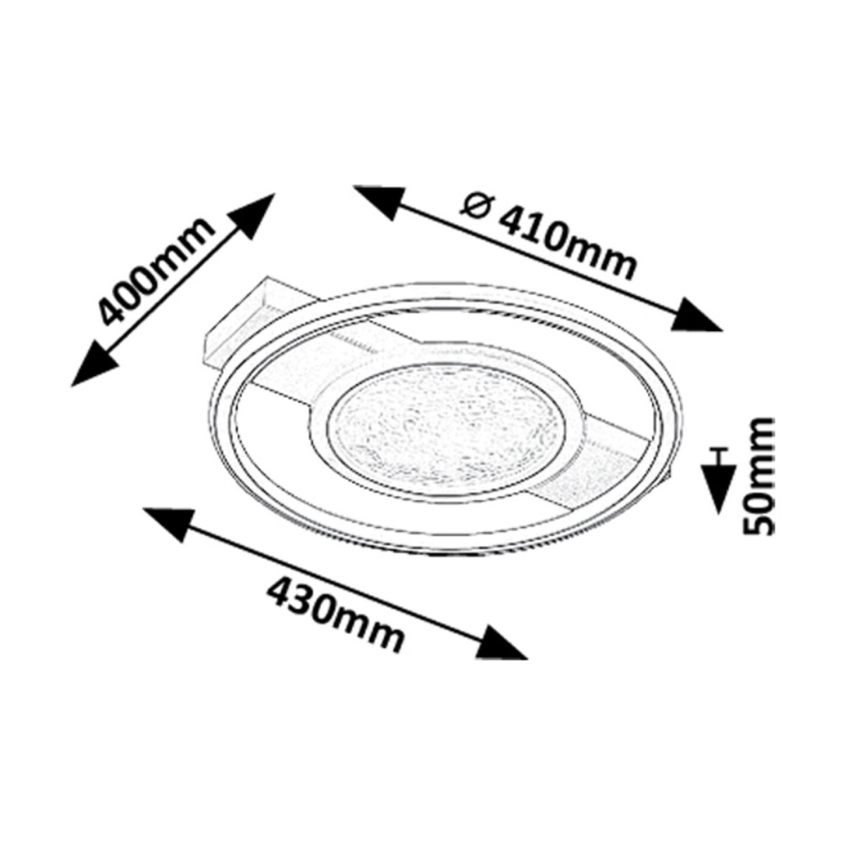 Rabalux Aranis 71377 - typ - Lampy sufitowe