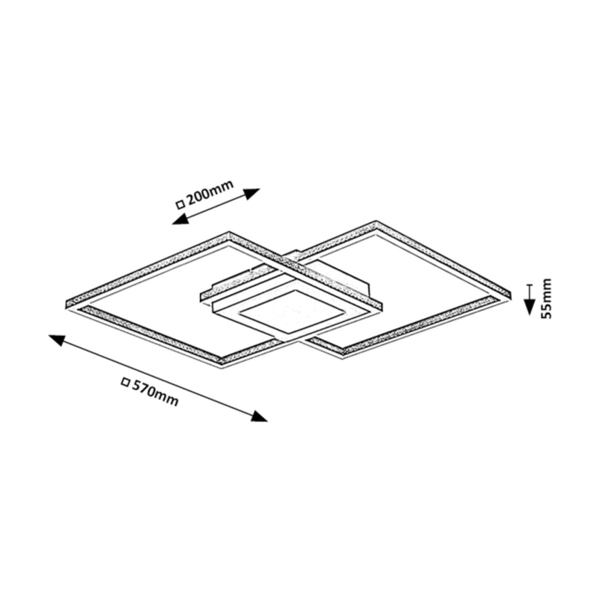Rabalux Casimir 5269 - typ - Lampy sufitowe