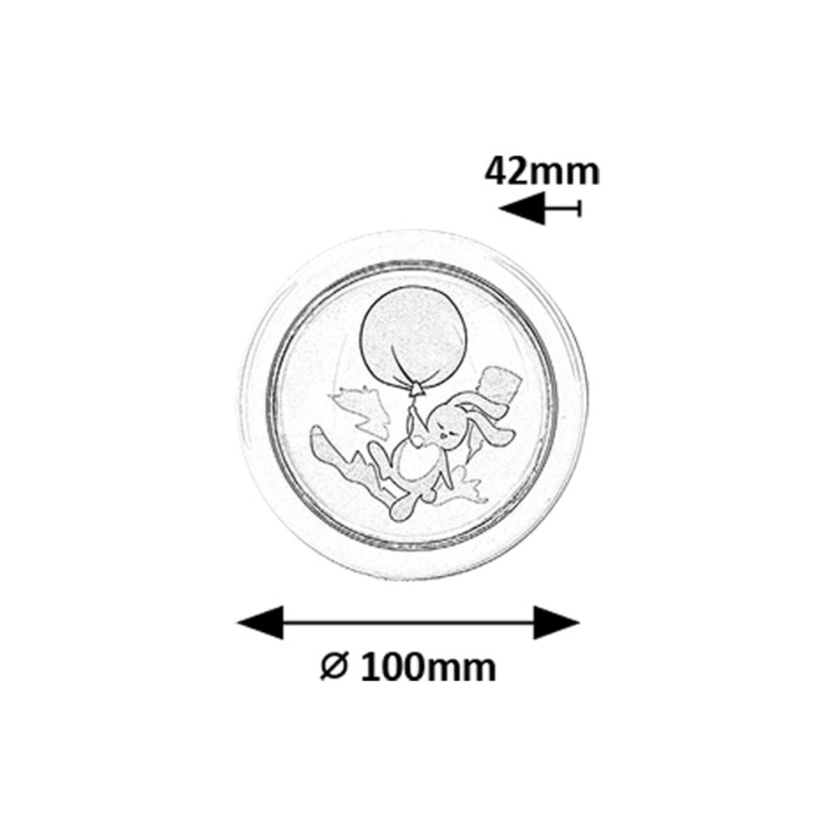 Rabalux Hopply 76073 - typ - Lampy dla dzieci