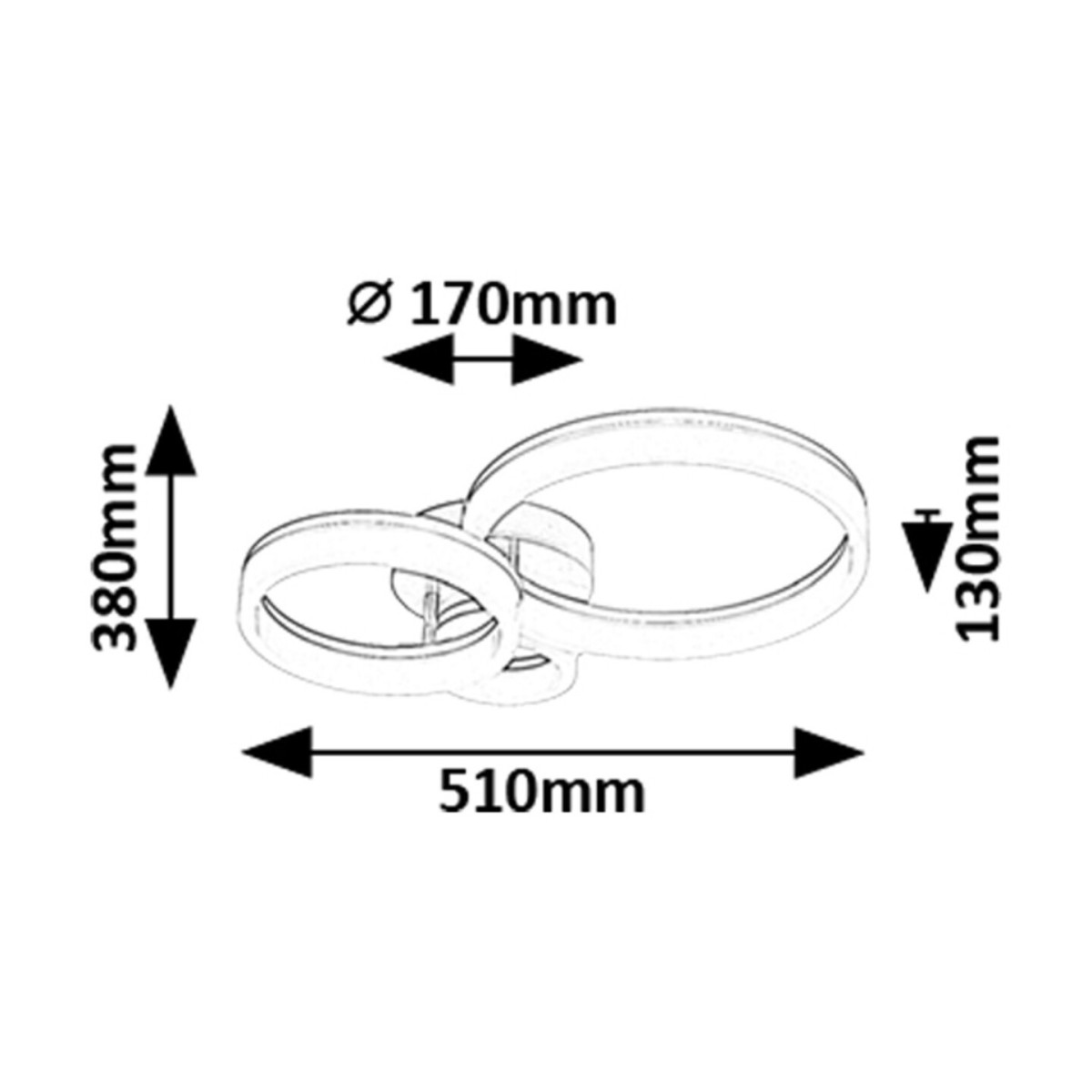 Rabalux Amilia 71387 - typ - Lampy sufitowe