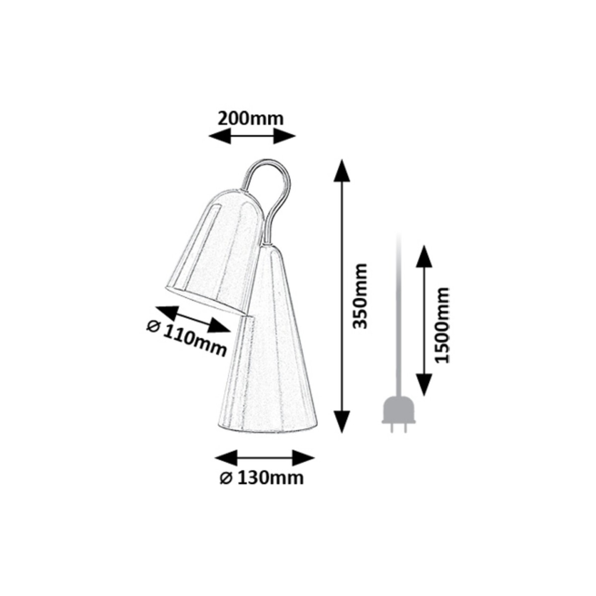 Rabalux Rabal 74224 - typ - Lampy stołowe