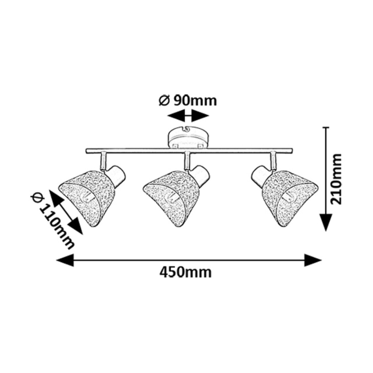 Rabalux Farelia 73007 - typ - Oświetlenie punktowe