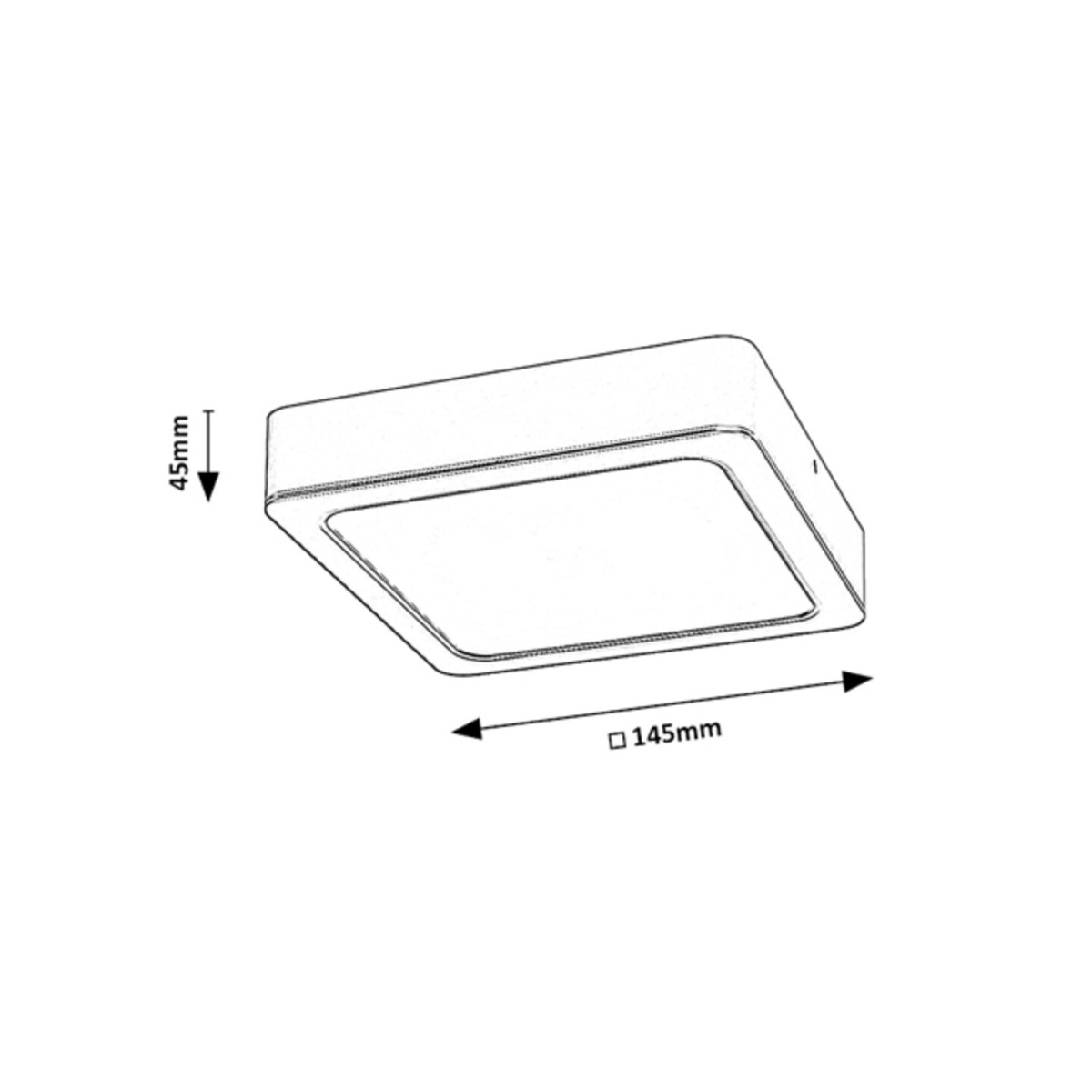 Rabalux Shaun 2689 - typ - Natynkowe i podtynkowe oświetlenie