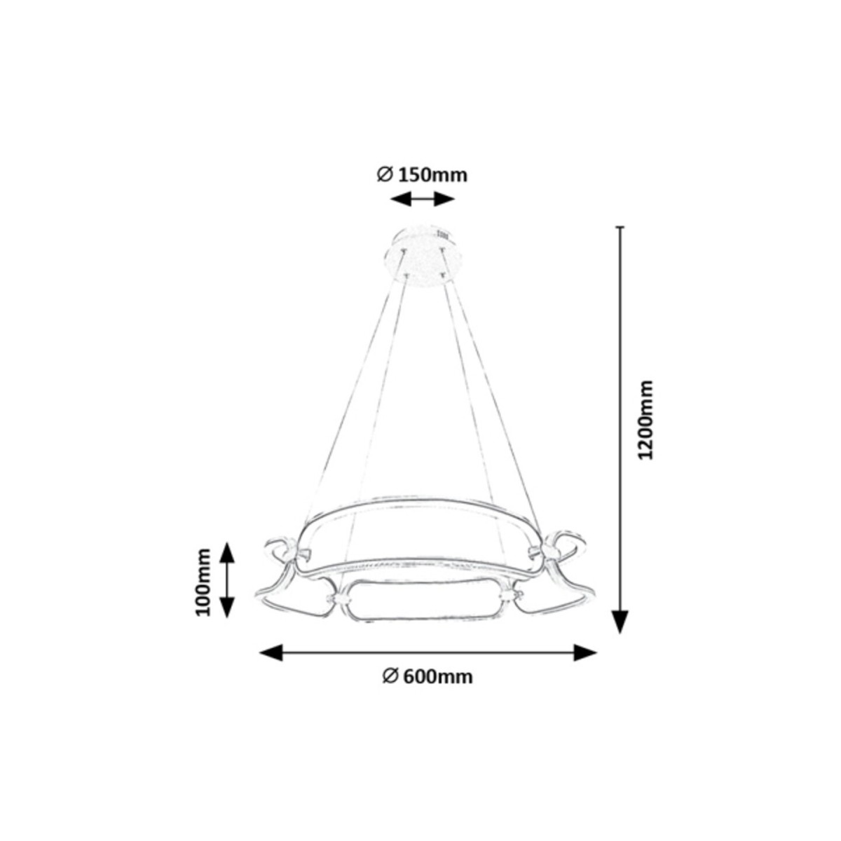Rabalux Fringilla 72010 - typ - Lampy wiszące